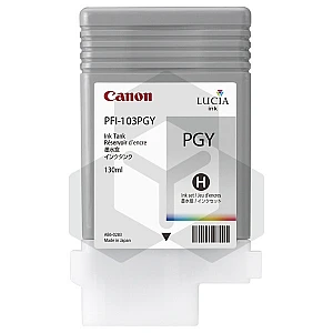 Canon PFI-103PGY inktcartridge foto grijs (origineel) Canon PFI-103PGY inktcartridge foto grijs (origineel)