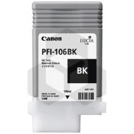 Canon PFI-106BK inktcartridge zwart (origineel) Canon PFI-106BK inktcartridge zwart (origineel)