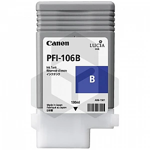Canon PFI-106B inktcartridge blauw (origineel) Canon PFI-106B inktcartridge blauw (origineel)
