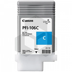 Canon PFI-106C inktcartridge cyaan (origineel) Canon PFI-106C inktcartridge cyaan (origineel)