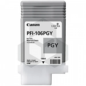 Canon PFI-106PGY inktcartridge foto grijs (origineel) Canon PFI-106PGY inktcartridge foto grijs (origineel)