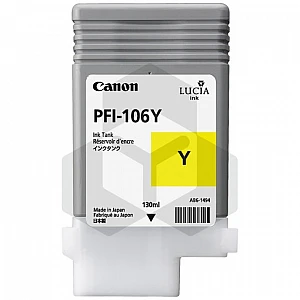 Canon PFI-106Y inktcartridge geel (origineel) Canon PFI-106Y inktcartridge geel (origineel)
