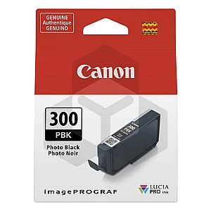 Canon PFI-300PBK inktcartridge foto zwart (origineel) Canon PFI-300PBK inktcartridge foto zwart (origineel)