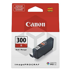 Canon PFI-300R inktcartridge rood (origineel) Canon PFI-300R inktcartridge rood (origineel)