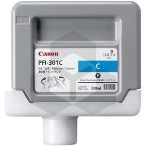 Canon PFI-301C inktcartridge cyaan (origineel) Canon PFI-301C inktcartridge cyaan (origineel)