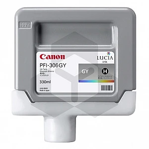 Canon PFI-306GY inktcartridge grijs (origineel) Canon PFI-306GY inktcartridge grijs (origineel)