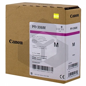 Canon PFI-306M inktcartridge magenta (origineel) Canon PFI-306M inktcartridge magenta (origineel)