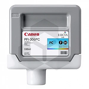Canon PFI-306PC inktcartridge foto cyaan (origineel) Canon PFI-306PC inktcartridge foto cyaan (origineel)