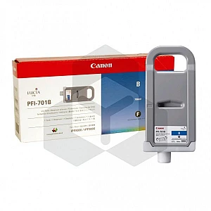 Canon PFI-701B inktcartridge blauw (origineel) Canon PFI-701B inktcartridge blauw (origineel)