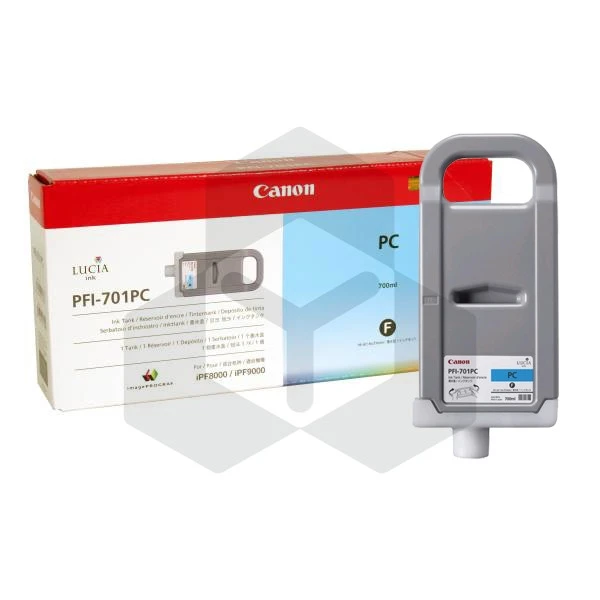 Canon PFI-701PC inktcartridge foto cyaan (origineel) Canon PFI-701PC inktcartridge foto cyaan (origineel)