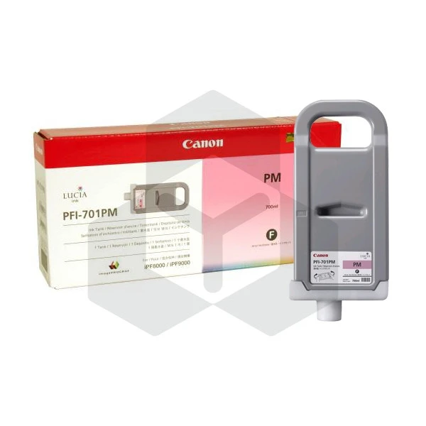 Canon PFI-701PM inktcartridge foto magenta (origineel) Canon PFI-701PM inktcartridge foto magenta (origineel)