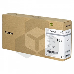 Canon PFI-706PGY inktcartridge foto grijs hoge capaciteit (origineel) Canon PFI-706PGY inktcartridge foto grijs hoge capaciteit (origineel)