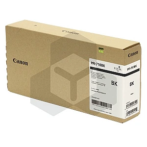 Canon PFI-710BK inktcartridge zwart (origineel) Canon PFI-710BK inktcartridge zwart (origineel)