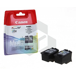 Canon PG-510 / CL-511 multipack zwart en kleur (origineel)