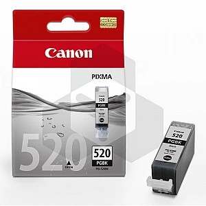 Canon PGI-520BK inktcartridge zwart (origineel) Canon PGI-520BK inktcartridge zwart (origineel)