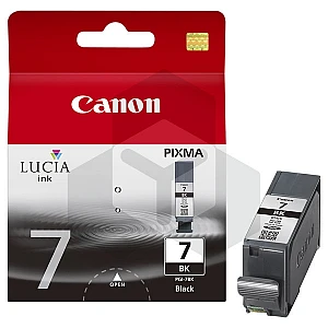 Canon PGI-7BK inktcartridge zwart (origineel) Canon PGI-7BK inktcartridge zwart (origineel)