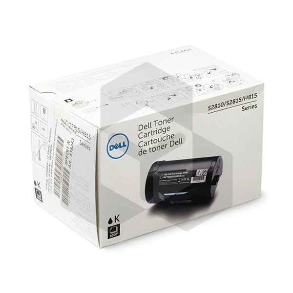 Dell 593-BBMH (D9GY0) toner zwart hoge capaciteit (origineel)
