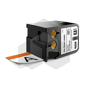 Dymo 1868713 XTL voorgesneden veiligheidslabels met oranje header 51 x 102 mm (origineel) Dymo 1868713 XTL voorgesneden veiligheidslabels met oranje header 51 x 102 mm (origineel)