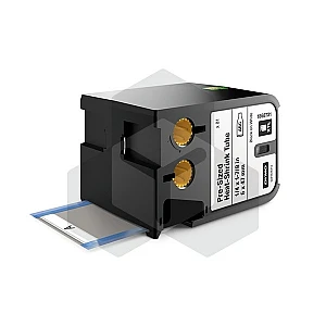 Dymo 1868731 XTL voorgesneden krimpkous tape zwart op wit 6 x 47 mm (origineel) Dymo 1868731 XTL voorgesneden krimpkous tape zwart op wit 6 x 47 mm (origineel)