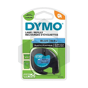 Dymo 91205 tape blauw 12 mm (origineel) Dymo 91205 tape blauw 12 mm (origineel)