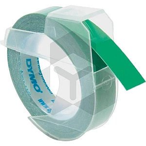 Dymo S0898160 reliëftape wit op groen (origineel) Dymo S0898160 reliëftape wit op groen (origineel)