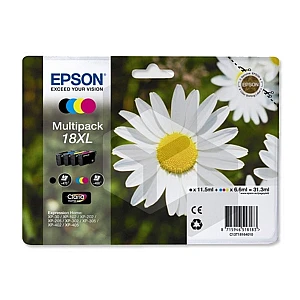 Epson 18XL (T1816) multipack 4 inktcartridges hoge capaciteit (origineel)