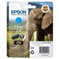 Epson 24 (T2422) inktcartridge cyaan (origineel)