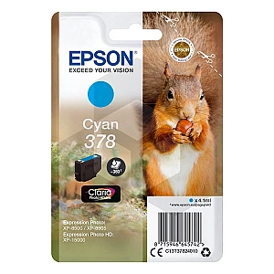 Epson 378 inktcartridge cyaan (origineel)