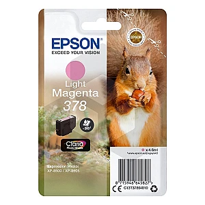 Epson 378 inktcartridge licht magenta (origineel)