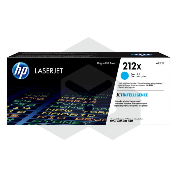 HP 212X (W2121X) toner cyaan hoge capaciteit (origineel)