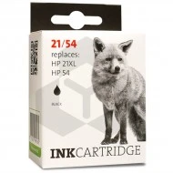 Huismerk HP 21 (XL) / HP 54 inktcartridge zwart Huismerk HP 21 (XL) / HP 54 inktcartridge zwart