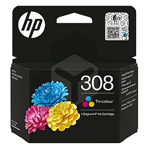 HP 308 (7FP20UE) inktcartridge kleur (origineel)