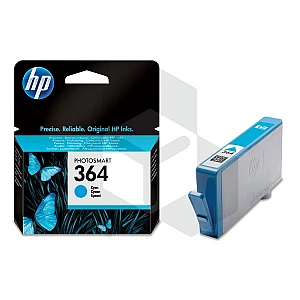 HP 364 (CB318EE) inktcartridge cyaan (origineel)