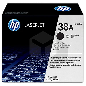 HP 38A (Q1338A) toner zwart (origineel) HP 38A (Q1338A) toner zwart (origineel)