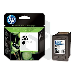 HP 56 (C6656AE) inktcartridge zwart (origineel)