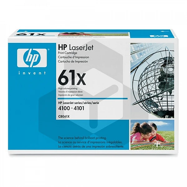 HP 61X (C8061X) toner zwart hoge capaciteit (origineel)