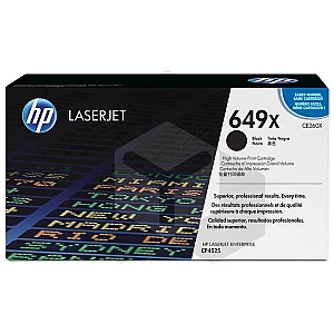 HP 649X (CE260X) toner zwart hoge capaciteit (origineel) HP 649X (CE260X) toner zwart hoge capaciteit (origineel)