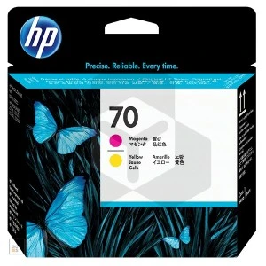 HP 70 (C9406A) printkop magenta en geel (origineel)