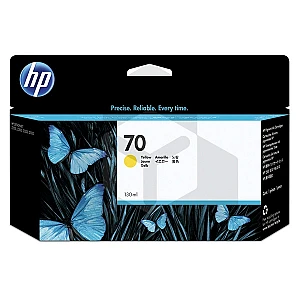 HP 70 (C9454A) inktcartridge geel (origineel)
