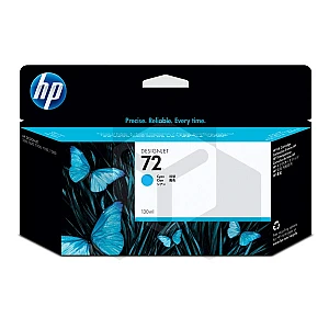HP 72 (C9371A) inktcartridge cyaan hoge capaciteit (origineel)