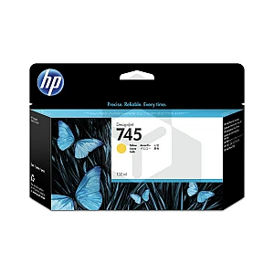 HP 745 (F9J96A) inktcartridge geel (origineel)