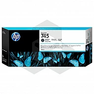 HP 745 (F9K05A) inktcartridge mat zwart hoge capaciteit (origineel)