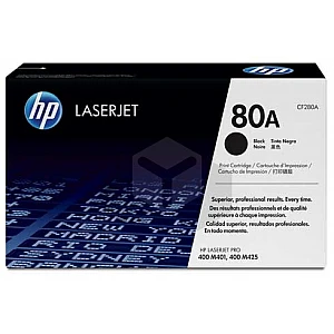 HP 80A (CF280A) toner zwart (origineel) HP 80A (CF280A) toner zwart (origineel)