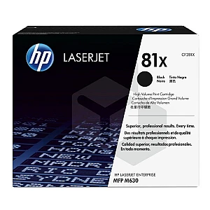 HP 81X (CF281X) toner zwart hoge capaciteit (origineel) HP 81X (CF281X) toner zwart hoge capaciteit (origineel)