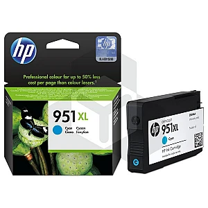 HP 951XL (CN046AE) inktcartridge cyaan hoge capaciteit (origineel) HP 951XL (CN046AE) inktcartridge cyaan hoge capaciteit (origineel)