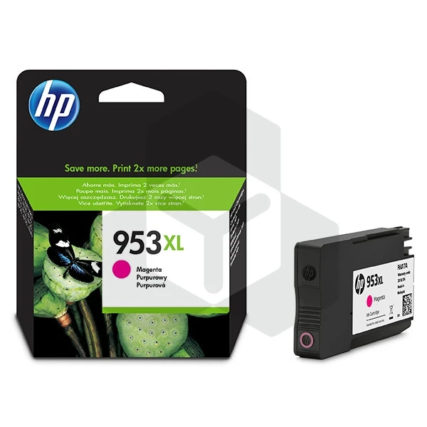 HP 953XL (F6U17AE) inktcartridge magenta hoge capaciteit (origineel)