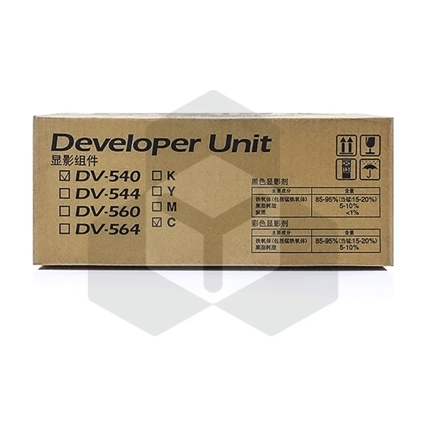 Kyocera DV-540C developer cyaan (origineel) Kyocera DV-540C developer cyaan (origineel)