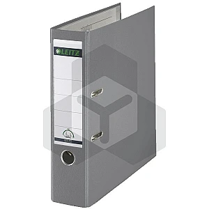 Leitz plastic ordner 80 mm grijs