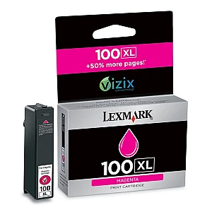 Lexmark 014N1070E (Nr.100XL) inktcartridge magenta hoge capaciteit (origineel) Lexmark 014N1070E (Nr.100XL) inktcartridge magenta hoge capaciteit (origineel)
