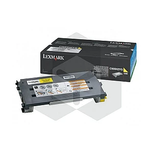 Lexmark 0C500H2YG toner geel hoge capaciteit (origineel)